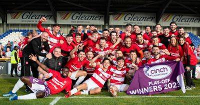 Hamilton Accies boss to celebrate rapid return to Championship with fast food