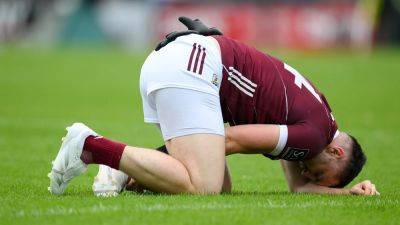 Pádraic Joyce 'sickened' by injury suffered by Damien Comer in Galway's win over Derry