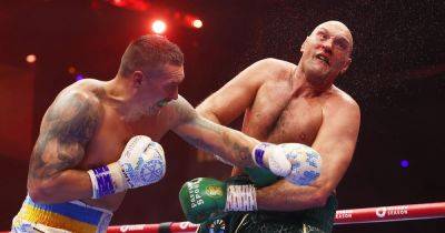I saw Tyson Fury defeated by Oleksandr Usyk and one thing stood out