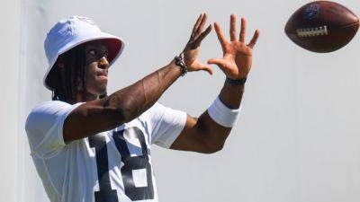 Fanatics files suit against Cardinals WR Marvin Harrison Jr. - ESPN