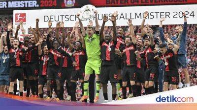 Bayer Leverkusen - Xabi Alonso - Robert Andrich - Bayer Neverlusen Menuju Treble: 1 Down, 2 to Go - sport.detik.com