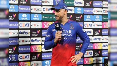 RCB Skipper Faf du Plessis' Big Gesture, Dedicates Player Of The Match Award To This Player