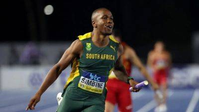 Noah Lyles - Simbine registers fastest 100m of season, Lyles superb in 150m - channelnewsasia.com - Britain - Usa - South Africa - county Miller - Bahamas - county Christian - county Williams - Kenya - Bermuda