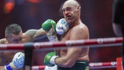 Tyson Fury claims he beat Oleksandr Usyk, who he says got 'sympathy' vote over war in Ukraine