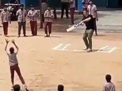 Watch: Getting Ready For IPL Playoffs? Pat Cummins Plays Cricket With School Kids