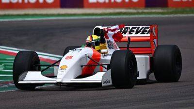 Vettel pays tribute to Senna, Ratzenberger in 1993 McLaren - ESPN