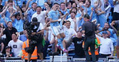Phil Foden scores twice as Man City secure fourth straight Premier League title