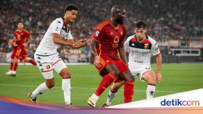 Romelu Lukaku - Leandro Paredes - As Roma - Stephan El Shaarawy - Roma Vs Genoa: Lukaku Menangkan I Lupi - sport.detik.com