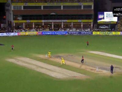 Watch: Denied Single By MS Dhoni, CSK Star Daryl Mitchell Runs Double, Video Goes Viral