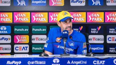 CSK Rocked By Injury, Illness, Absenteeism Of 5 Players. Coach Stephen Fleming Delivers Sorry News