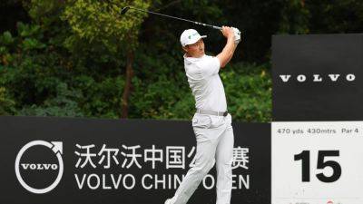 Home favourite Li Haotong in China Open contention after first round in Shenzhen