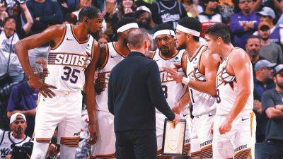 Devin Booker - Kevin Durant - Frank Vogel - Mat Ishbia - Suns owner Mat Ishbia says franchise doing 'excellent,' expects starters to stay put - foxnews.com - state Arizona - state Minnesota - state Michigan - county Bradley