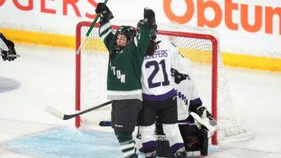 Boston closes in on Walter Cup after win over Minnesota in Game 1 of PWHL final