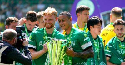 Liam Scales celebrates Celtic fairytale from Darvel shocker to title glory as he singles out hidden helper in journey - dailyrecord.co.uk - Scotland - city Santa