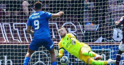 Zander Clark in Scotland call up sweat as Hearts goalkeeper curses Don Robertson and lineman for 'killing' him