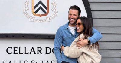 Michelle Keegan says 'trying' as she shares rare loved-up snap with Mark Wright amid filming break