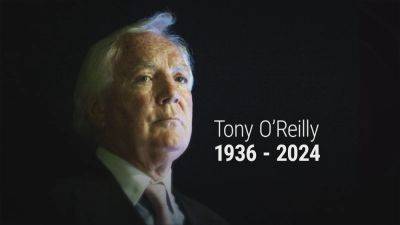 Businessman Tony O'Reilly dies aged 88 after short illness - rte.ie - Britain - France - Ireland