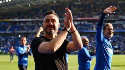 De Zerbi hopes to manage a Premier League club again after Brighton exit