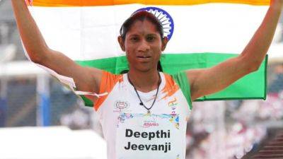 Deepthi Jeevanji Wins Gold With World Record Time In World Para Championships