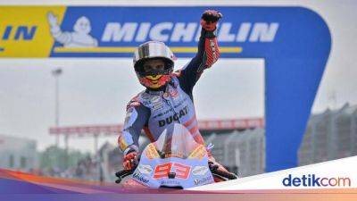 Marc Marquez - Alex Marquez - Diogo Moreira - Gresini Racing - Jatuh Saat Latihan, Marc Marquez Lecet-lecet - sport.detik.com