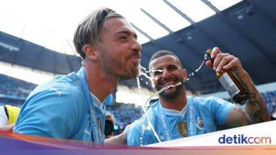 Kevin De-Bruyne - Jack Grealish - Liga Inggris - Man City Juara Liga Inggris, Party sampai Subuh! - sport.detik.com