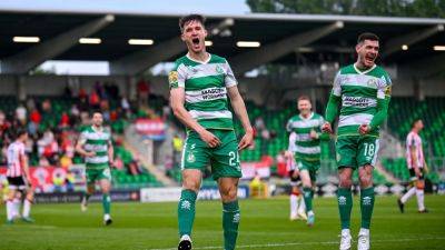 Johnny Kenny - Shamrock Rovers - Michael Duffy - Brian Maher - Graham Burke - Derry City - Johnny Kenny on the mark as Shamrock Rovers reignite their title quest with win over Derry City - rte.ie - Ireland