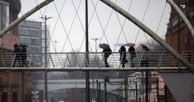 Hour-by-hour weather forecast for Manchester on Wednesday as heavy rain due and Met Office warning in force