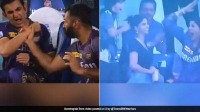 Watch: Suhana Khan, AbRam, Gautam Gambhir's Wild Celebration As KKR Dismantle SRH In IPL 2024 Playoff