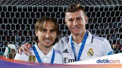 Luka Modric - Toni Kroos - Modric Sedih Kroos Pensiun - sport.detik.com