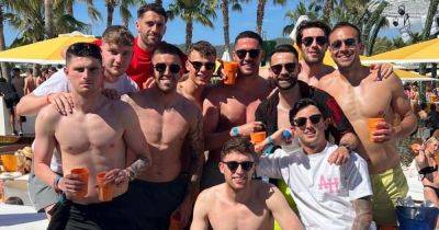 Hamilton Accies stars living it up in Ibiza after Championship play-off final success