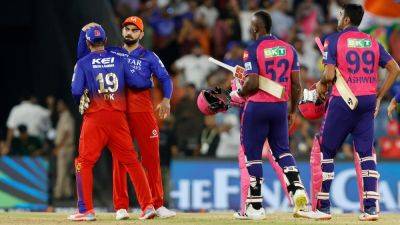 Rajasthan Royals End Royal Challengers Bengaluru's Dream Run In IPL 2024 With Four-Wicket Win