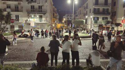 Hundreds of residents evacuated after 4.4 magnitude quake in southern Italy