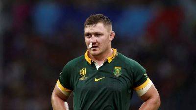 Duane Vermeulen - Evan Roos - Jasper Wiese - International - Wiese gets six-match ban to leave Springboks short at No.8 - channelnewsasia.com - Britain - France - Portugal - South Africa - Ireland