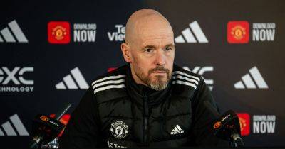 Erik ten Hag press conference live Manchester United updates and team news for FA Cup final