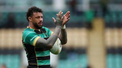 Owen Farrell - Courtney Lawes - Antoine Dupont - Chris Jones - Jacques Nienaber - International - Lawes wins Rugby Writers' top award - channelnewsasia.com - Britain - France - South Africa - county Wayne - county Barnes