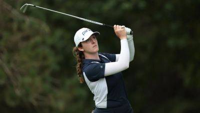 Lauren Walsh in touch with the leaders at Jabra Ladies Open