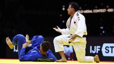 Canada's Shady El Nahas wins silver in under-100kg event at judo worlds