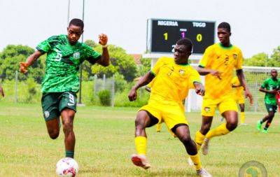 Nigeria beats Togo 3-0, faces Cote d’Ivoire in WAFU U-17 semifinal - guardian.ng - Burkina Faso - Ghana - Ivory Coast - Togo - Nigeria - county Republic - Niger