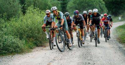 World class cyclists take part in The Gralloch in Galloway Forest Park
