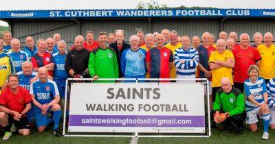 Saints Walking Football hold festival in Kirkcudbright