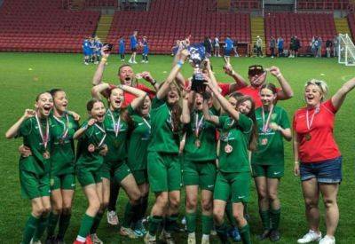 Lydd Grasshoppers under-13 girls’ team win seven-a-side tournament at Charlton Athletic’s Valley Stadium