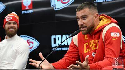 Chiefs’ Travis Kelce defends Harrison Butker as ‘a great person and a great teammate,’ despite differing views