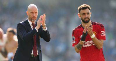 Bruno Fernandes admits Manchester United only 'worried' by one thing amid Erik ten Hag future speculation