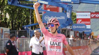 Pogacar poised to win Giro after solo stage 20 victory