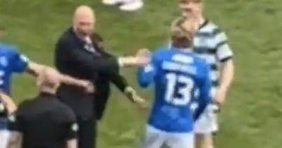 Todd Cantwell tossed away by Philippe Clement as furious Rangers star sees boss intervene amid anger at referee