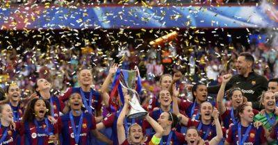 Barcelona defend Women’s Champions League title with win over Lyon in final