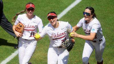 Alabama softball tops Tennessee in record 14-inning super regional game - ESPN