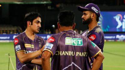 Gautam Gambhir - Sunrisers Hyderabad - Shreyas Iyer - Gautam Gambhir Overshadowing Shreyas Iyer's Success In IPL? KKR Captain's Blunt Reply - sports.ndtv.com