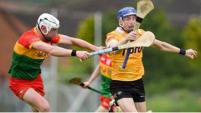 Antrim remain in the Leinster hurling championship as tensions run high with 14-man Carlow
