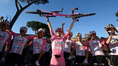 Tadej Pogacar - Geraint Thomas - Filippo Ganna - Team Emirates - Jonas Vingegaard - Tadej Pogacar cruises to Giro d'Italia win in stunning debut - rte.ie - France - Belgium - Italy - Colombia - Australia - Uae - Slovenia
